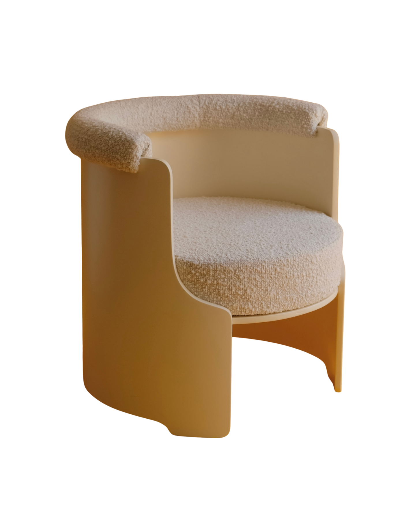 PAIR OF CREAM UPHOLSTERED CHAIRS