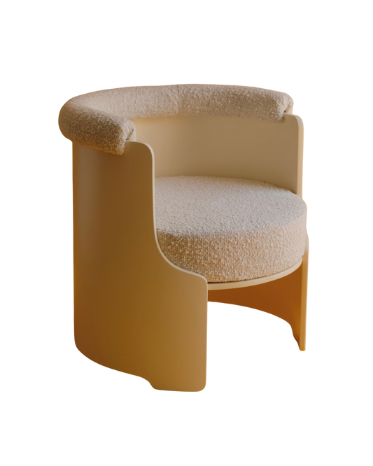 PAIR OF CREAM UPHOLSTERED CHAIRS