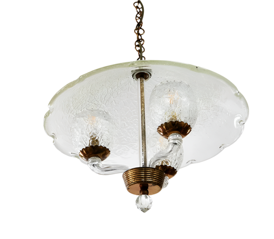 ART DECO MURANO GLASS PENDANT