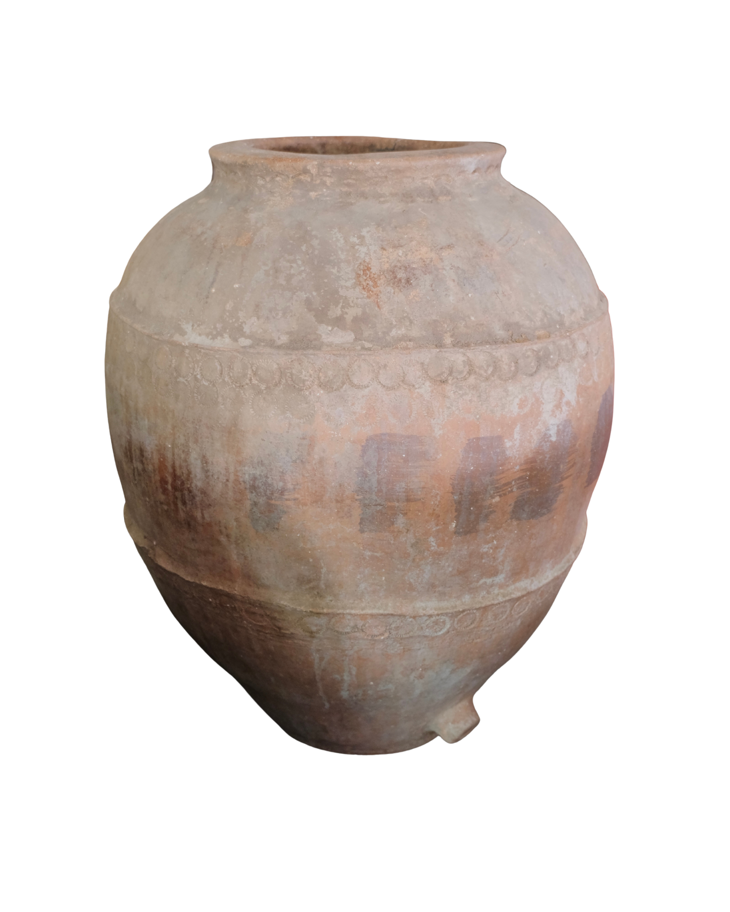 LARGE SPANISH TERRACOTTA POT w. SPOUT