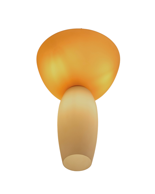 TWO TONE MURANO GLASS MUSA PENDANT