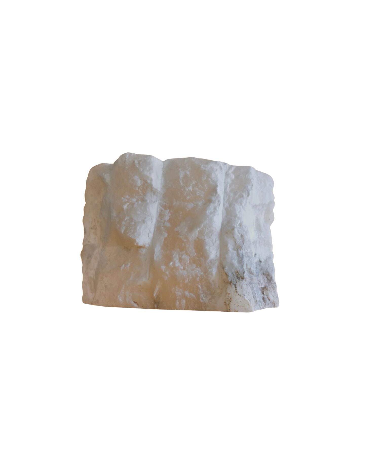TRIO OF ALABASTER STONE SCONCES