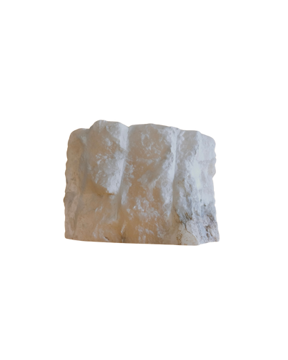 TRIO OF ALABASTER STONE SCONCES