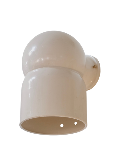 CREAM DRUM METAL ADJUSTABLE SCONCES