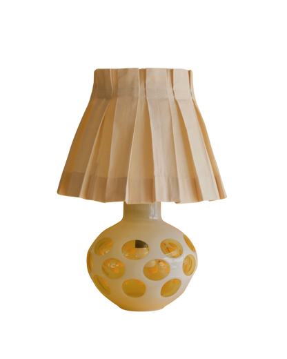 SPOTTED MAZZEGA TWIN LIGHT TABLE LAMP