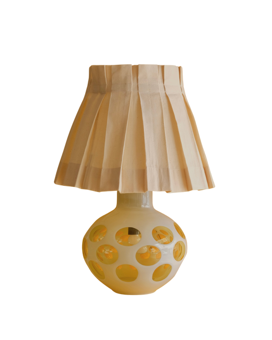 SPOTTED MAZZEGA TWIN LIGHT TABLE LAMP