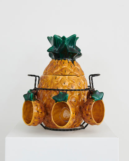 CERAMIC ANANAS PUNCH SERVICE