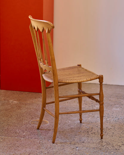 SET OF CHIAVARI DINING CHAIRS