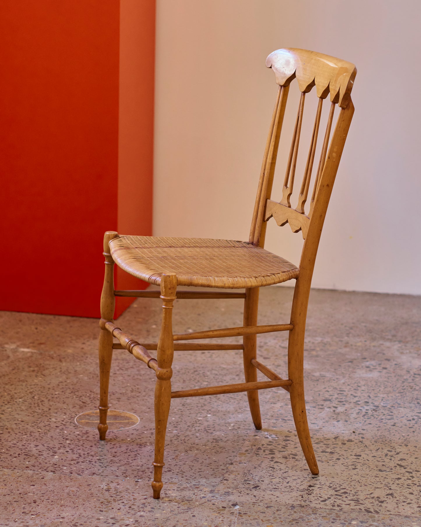 SET OF CHIAVARI DINING CHAIRS