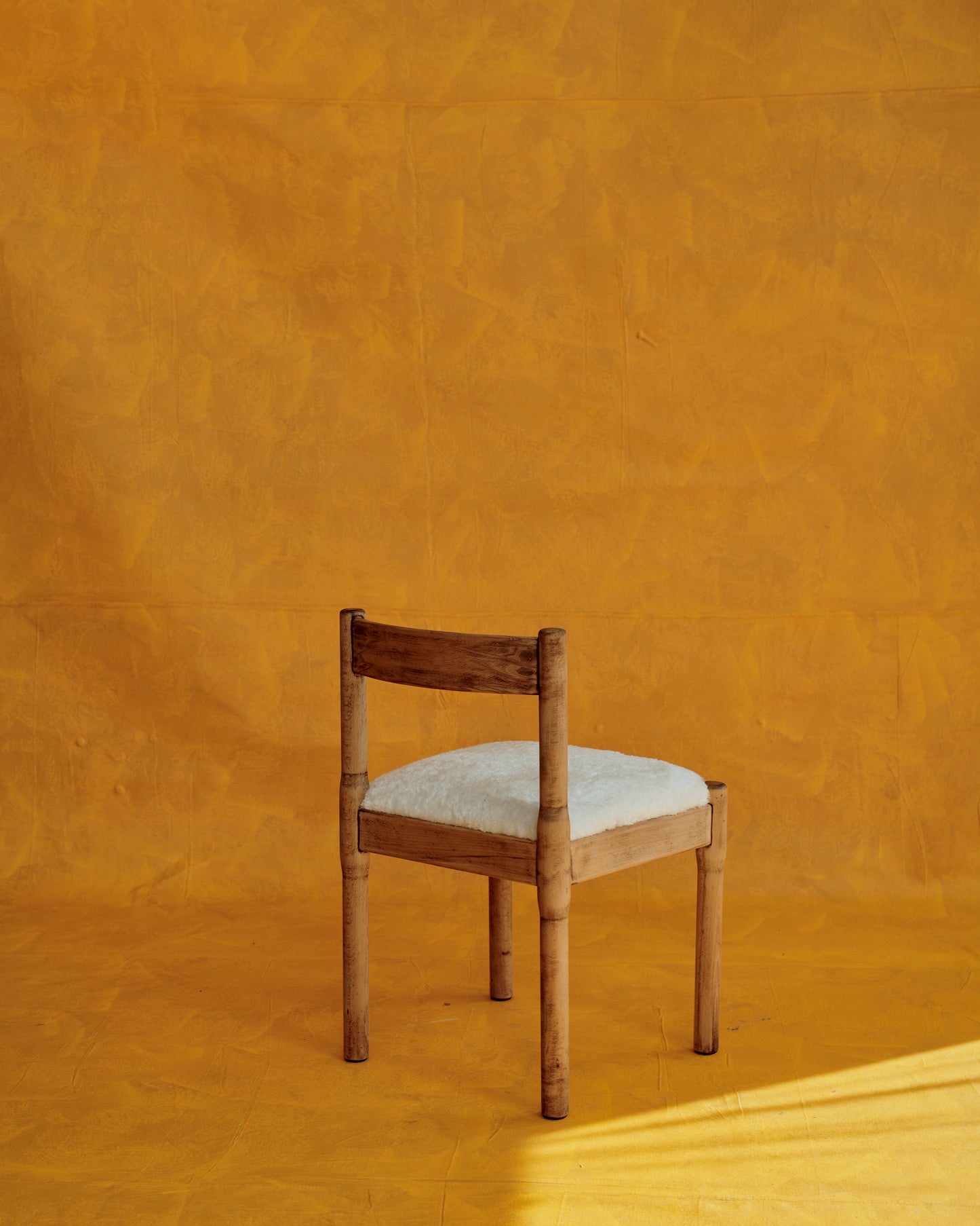HAND CARVED WOOLLEN SHAKER CHAIRS
