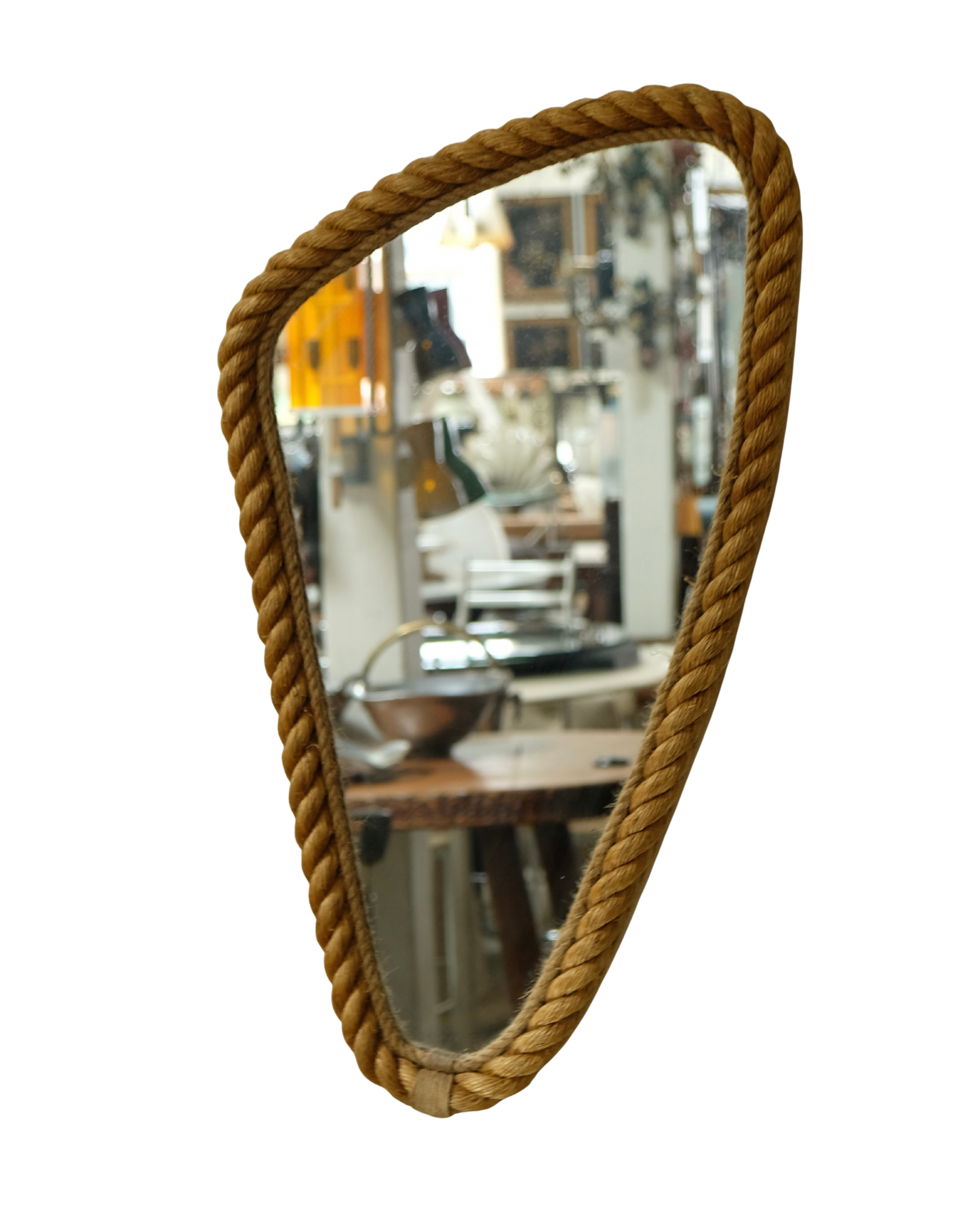 ABSTRACT TRIANGULAR ROPE MIRROR