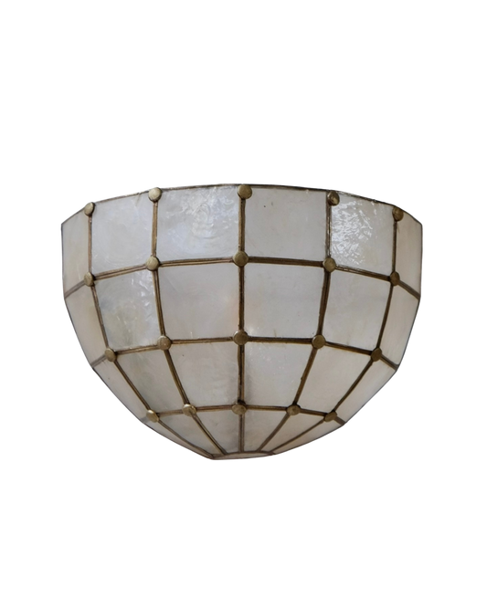 CAPIZ WALL SCONCE