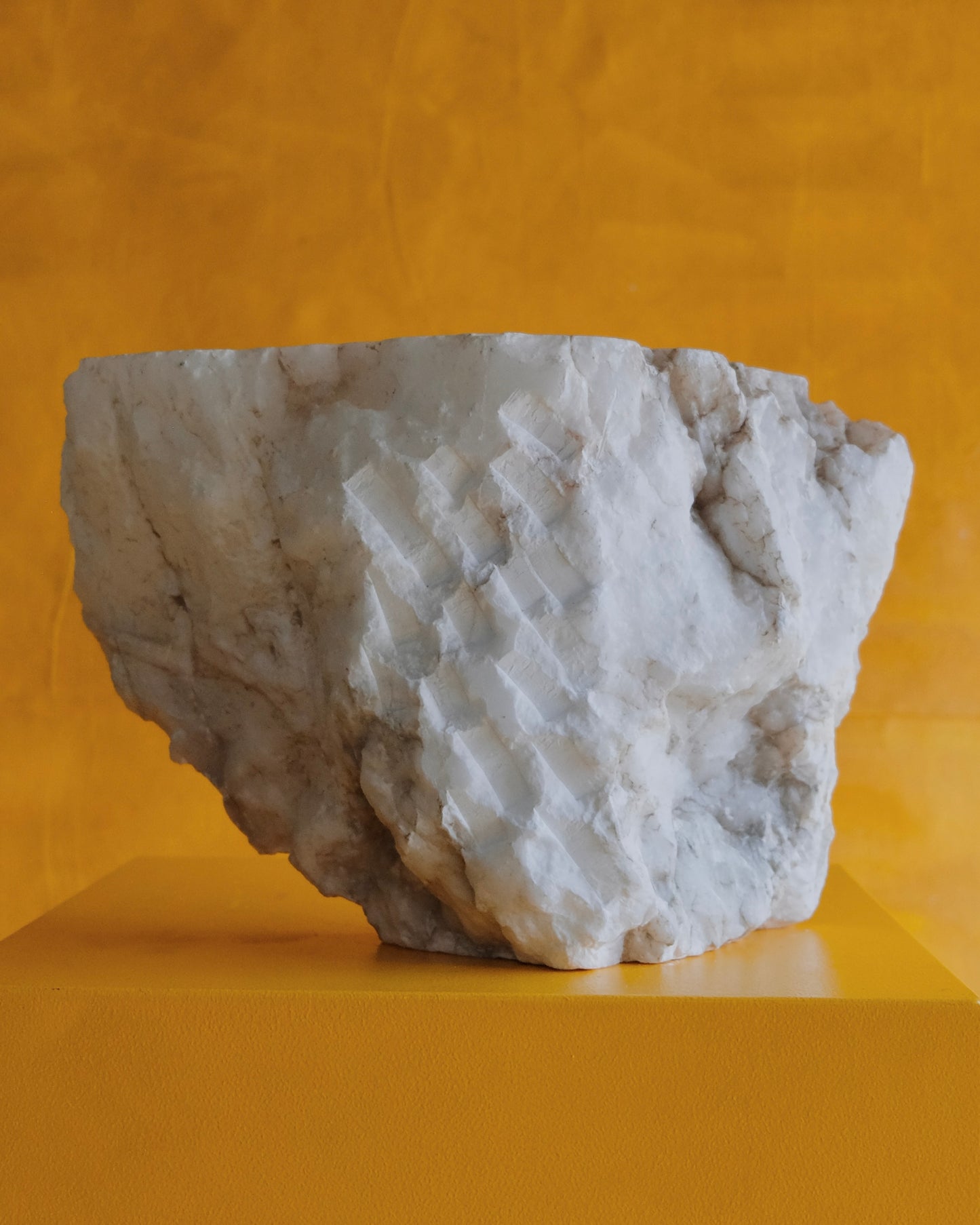 TRIO OF ALABASTER STONE SCONCES