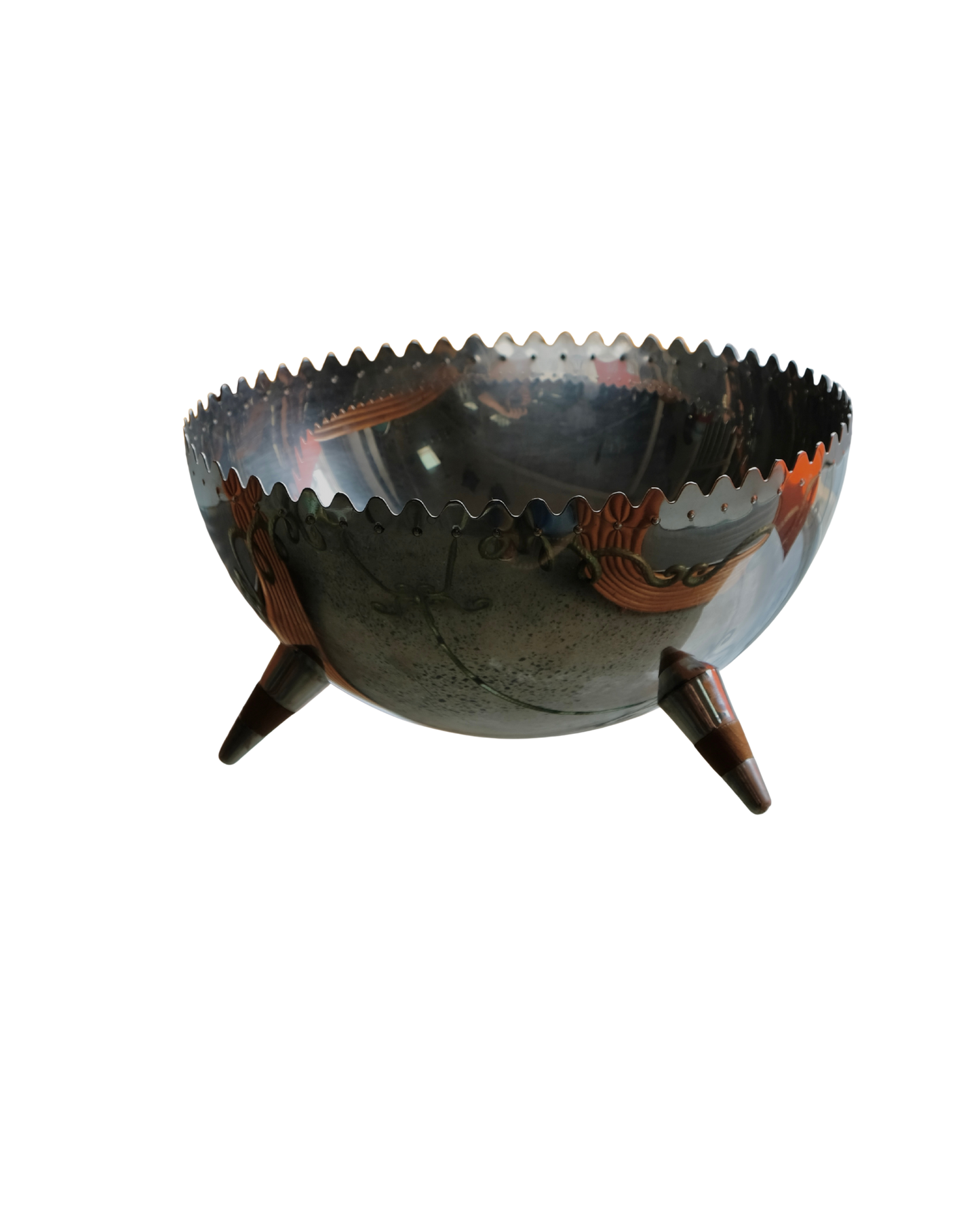 ALESSI STAINLESS STEEL TRIPOD BOWL