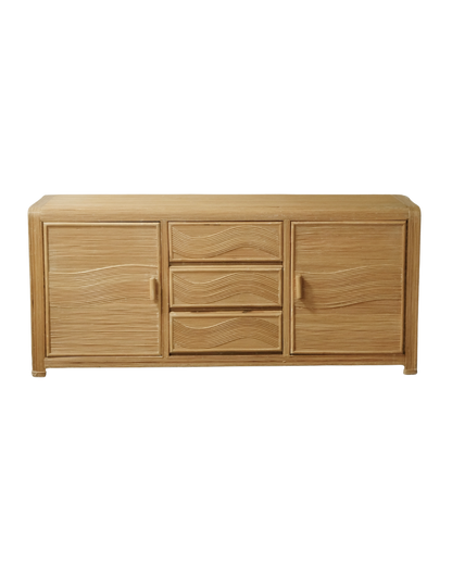 FRENCH PENCIL RATTAN SIDEBOARD