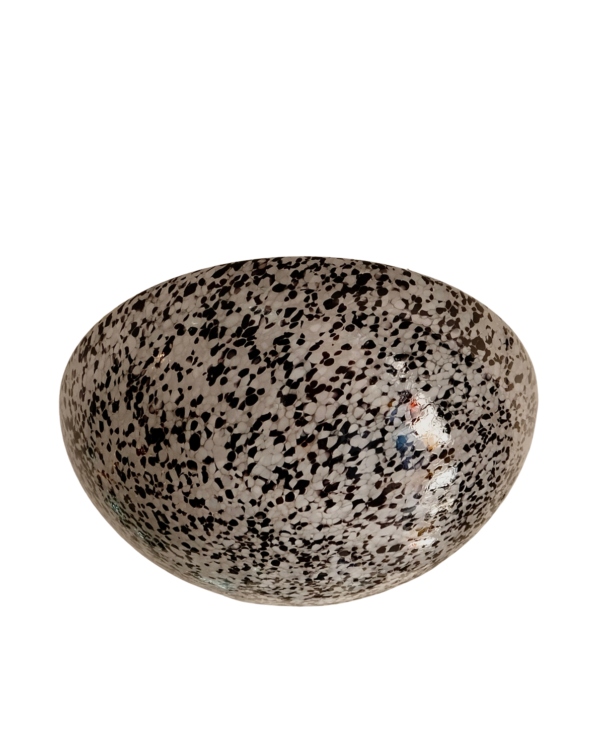 SPECKLED MURANO GLASS FLUSH MOUNT