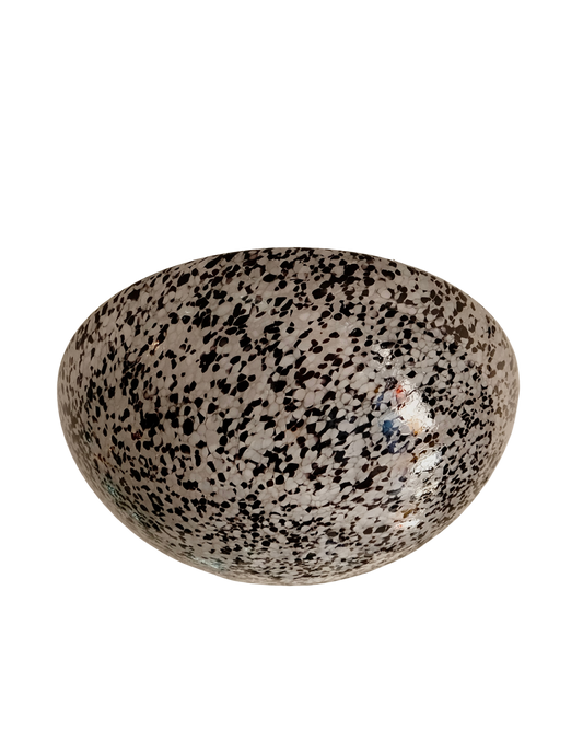 SPECKLED MURANO GLASS FLUSH MOUNT