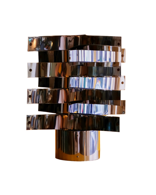 CURVED ALUMINIUM TABLE LAMP