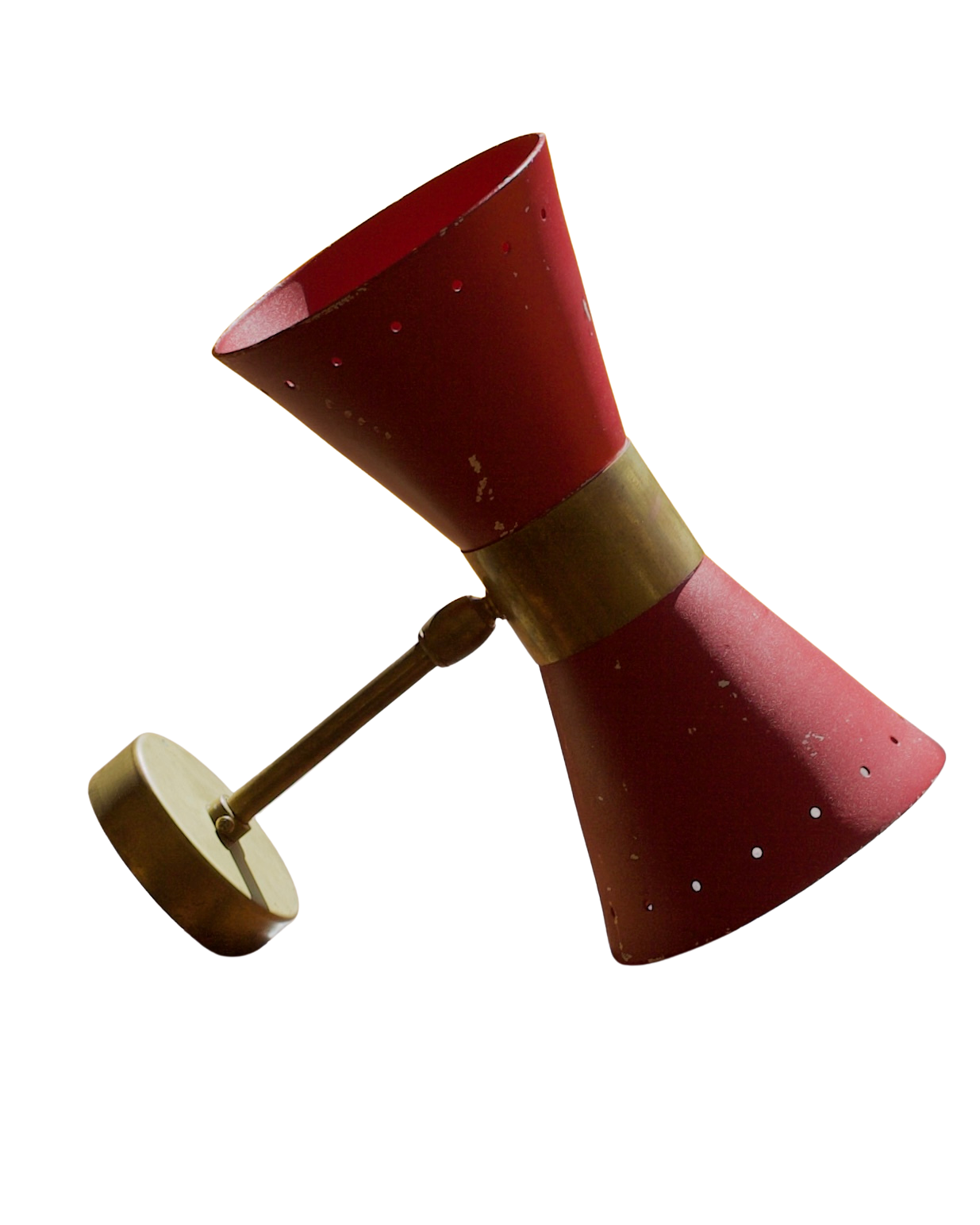 RED DIABOLO WALL LIGHT