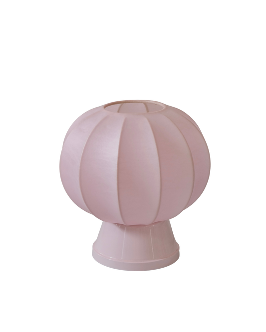 PAIR OF PINK CACOON MARLING LAMPS