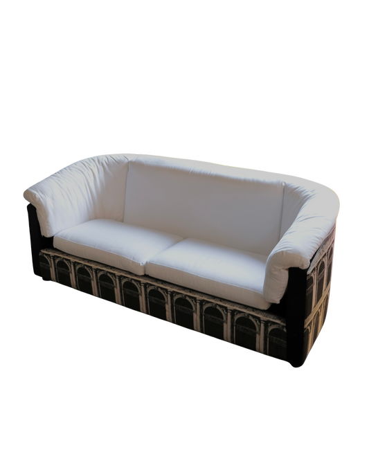 FORNASETTI SOFA w. ORIGINAL UPHOLSTERY