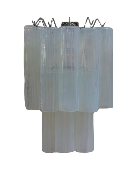 IRIDESCENT FLUTED SCONCE