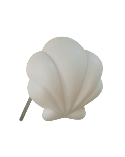 GLASS SHELL SCONCE