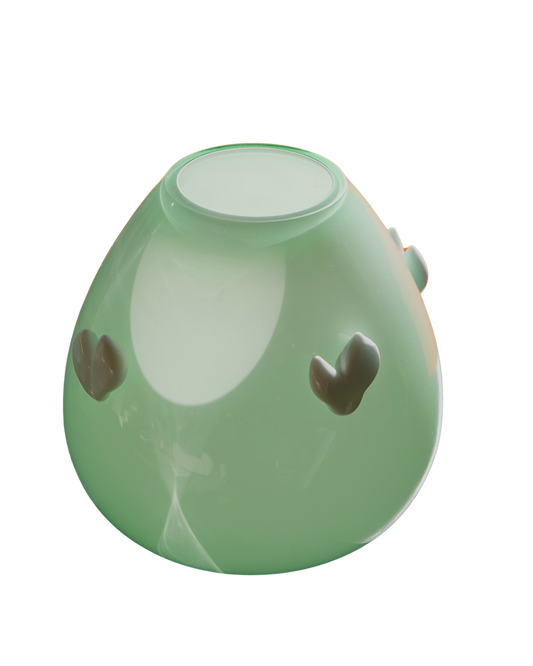 BAROVIER & TOSO SMALL GREEN VASE