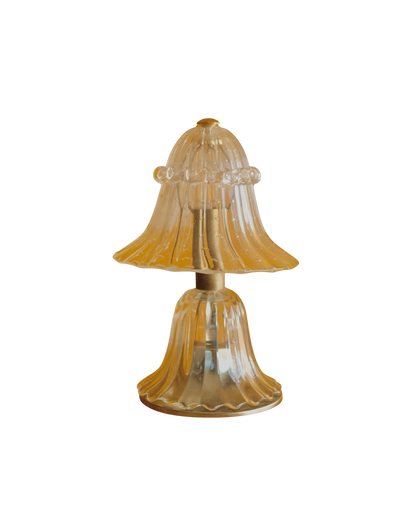 ERCOLE BAROVIER SEEDED MURANO GLASS TABLE LAMP