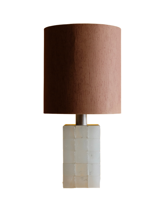 MURANO GLASS CUBE TABLE LAMP