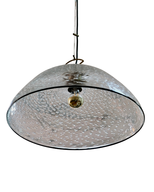SEEDED GLASS PENDANT LIGHTS