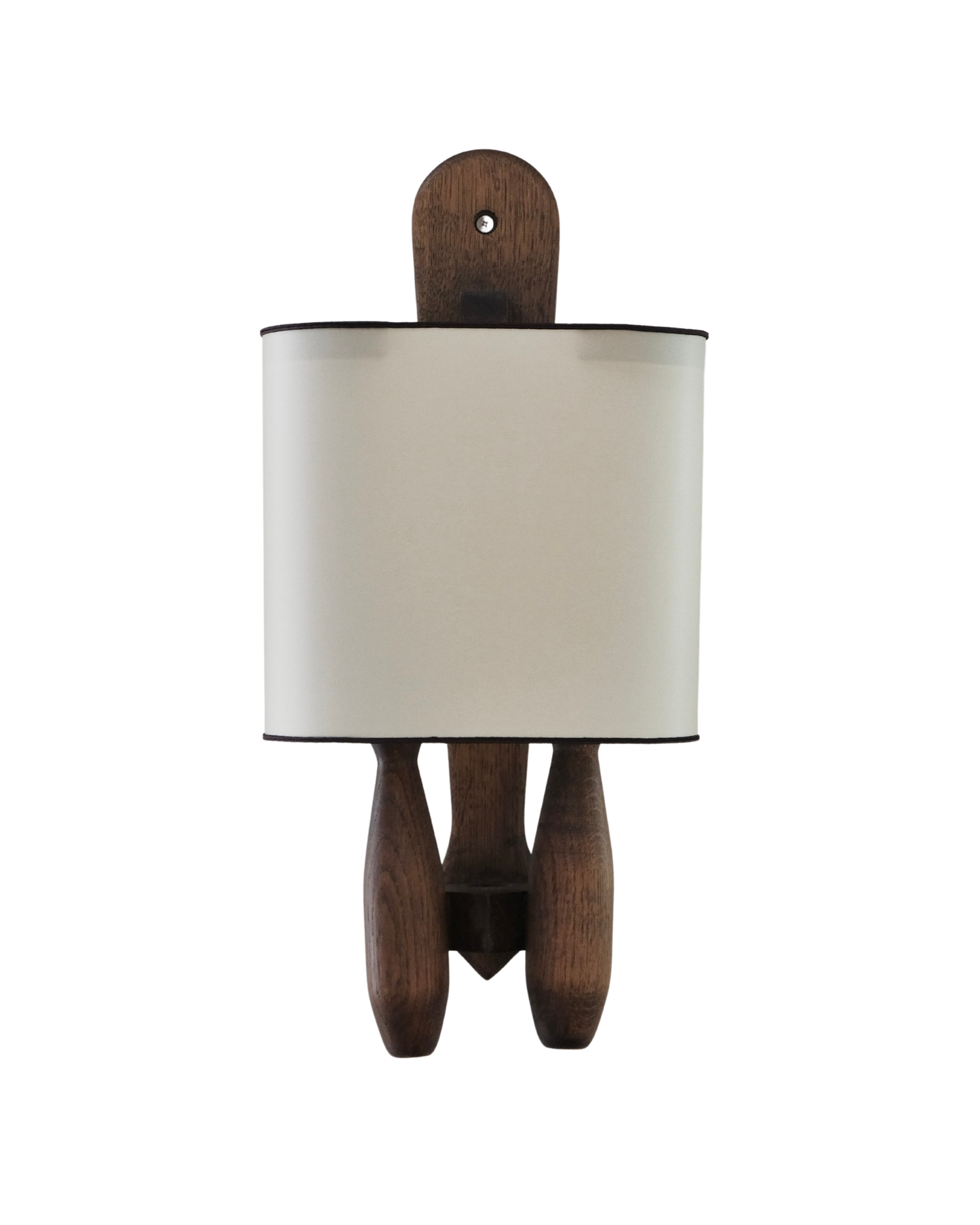FRENCH OAK WALL SCONCE