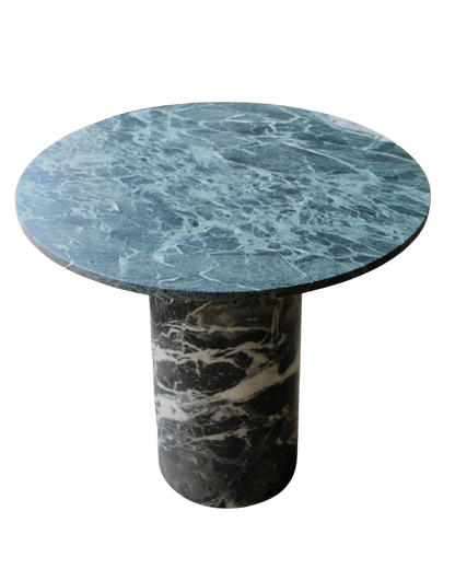 CURLED MARBLE BASED ENTRY TABLE