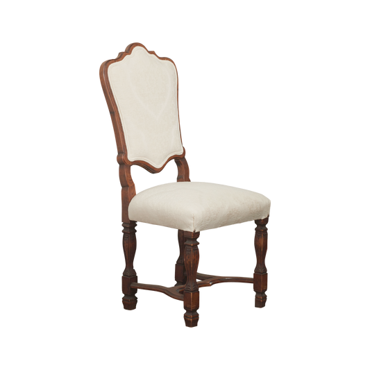 BAROQUE CARVED WALNUT DINING CHAIRS