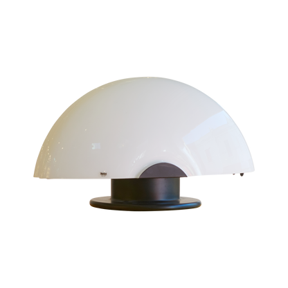 BLACK STEEL MUSHROOM LAMP