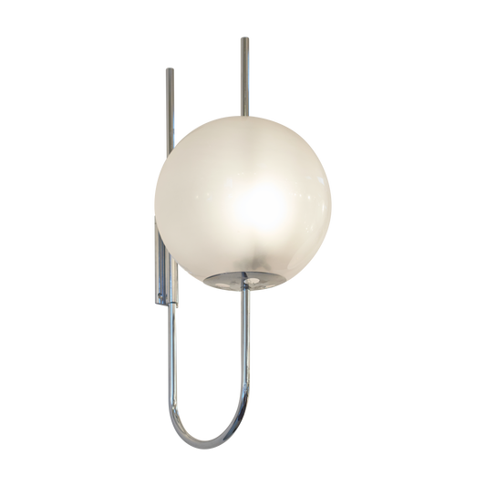 CHROME & PERSPEX SCONCES