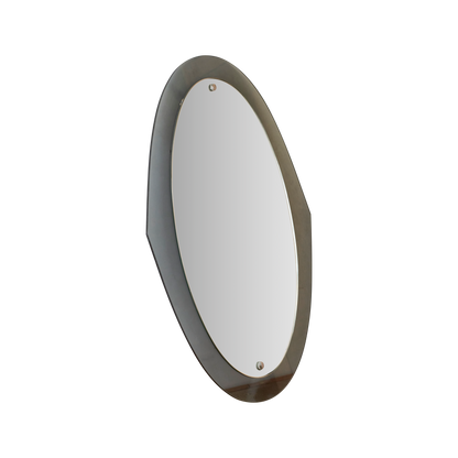 DARK GLASS POINT FRAME MIRROR