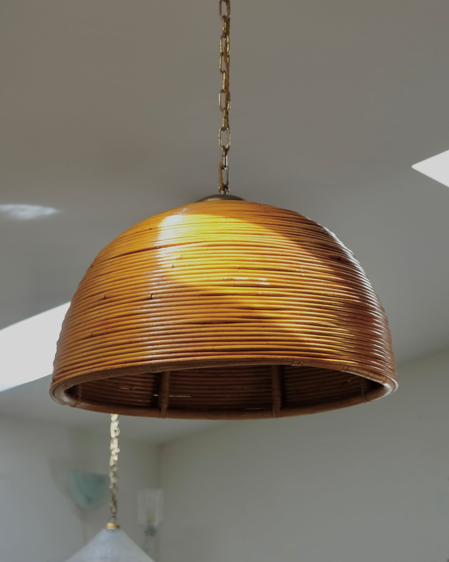 MODERNIST BAMBOO PENDANT