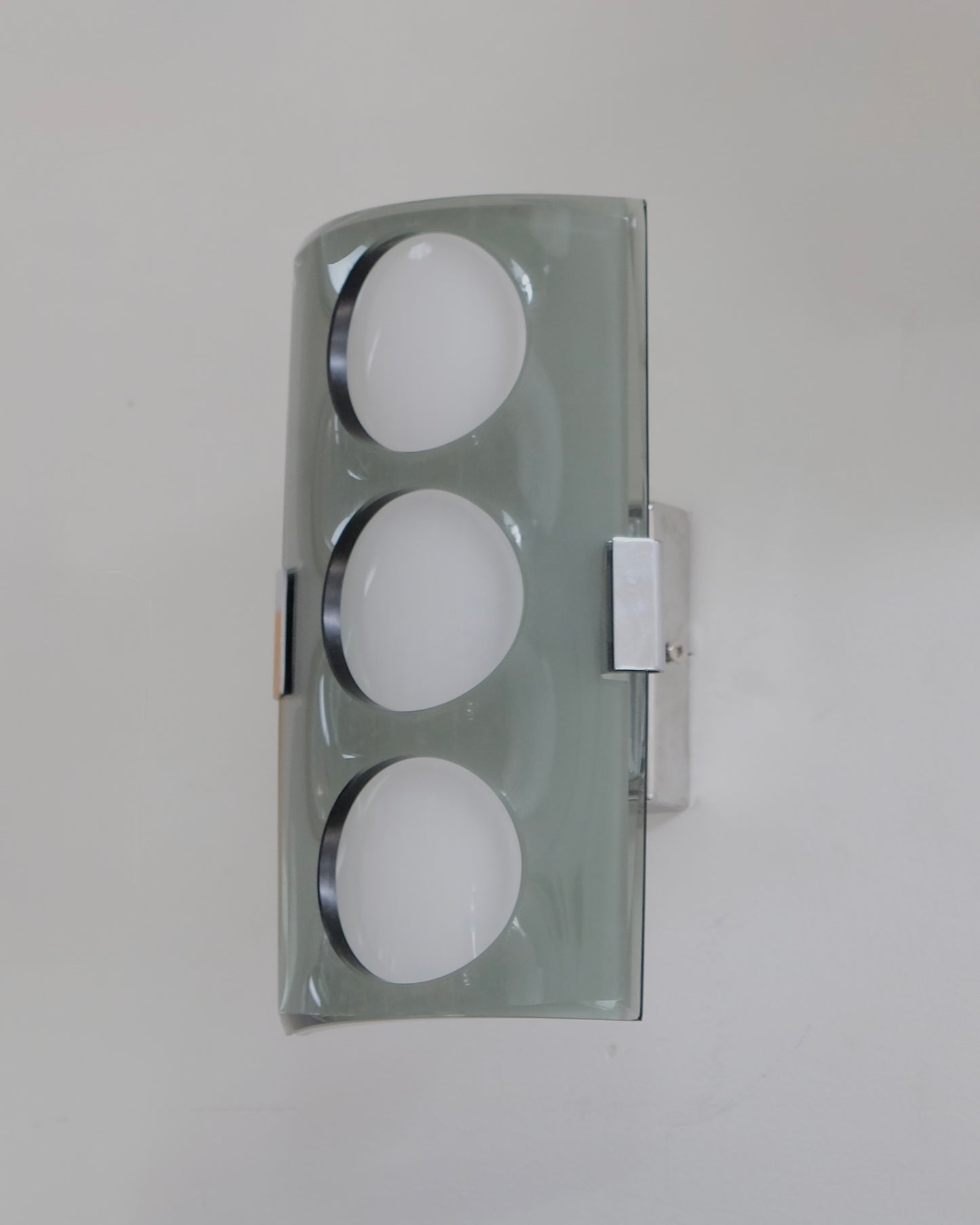 PAIR OF VECA SCONCES w. CUT OUT DETAIL