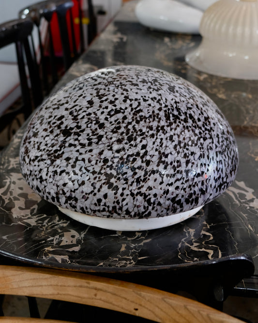 SPECKLED MURANO GLASS FLUSH MOUNT
