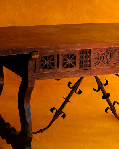 SPANISH 17th CENTURY CONSOLE TABLE