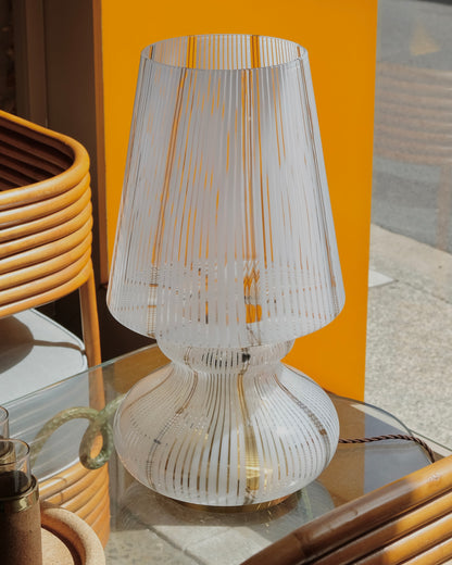 HAND BLOWN MURANO GLASS TABLE LAMP