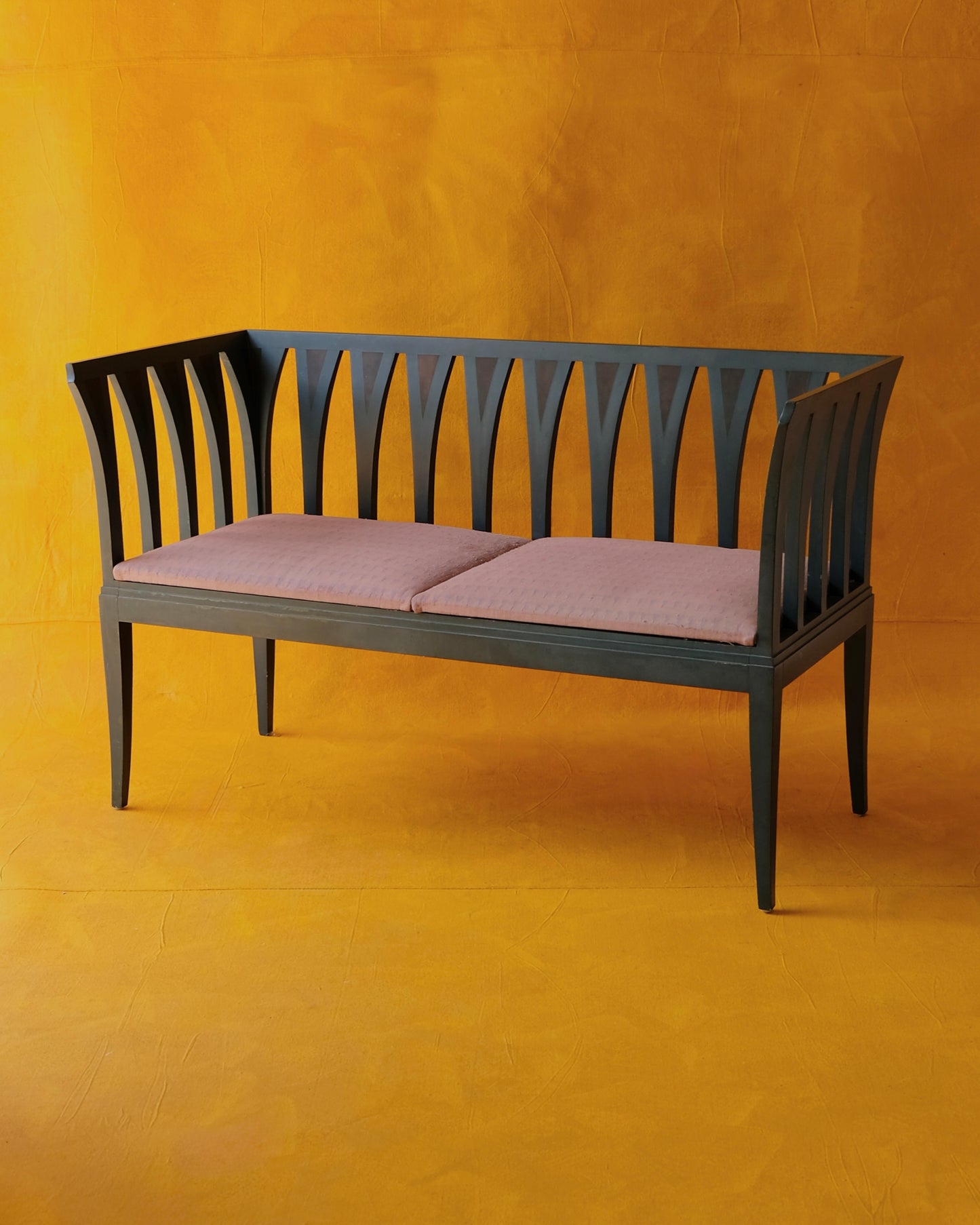ADELTA BLUE LOUNGE & SIDE CHAIR SET