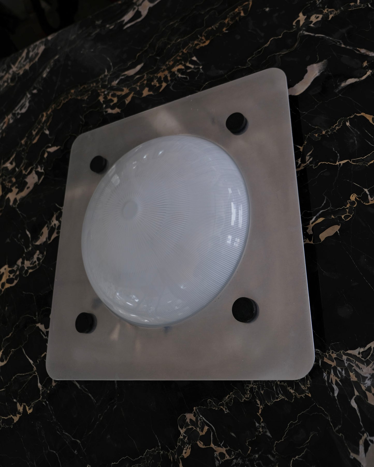 LARGE LAMPERTI FLUSH MOUNT