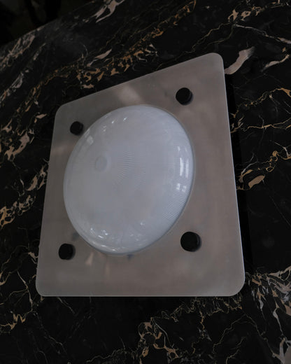 LARGE LAMPERTI FLUSH MOUNT