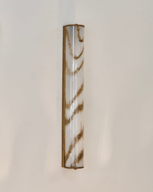 TEXTURED GRAIN MURANO GLASS SCONCES