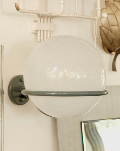 SINGLE GREY GINO SARFATTI WALL SCONCE