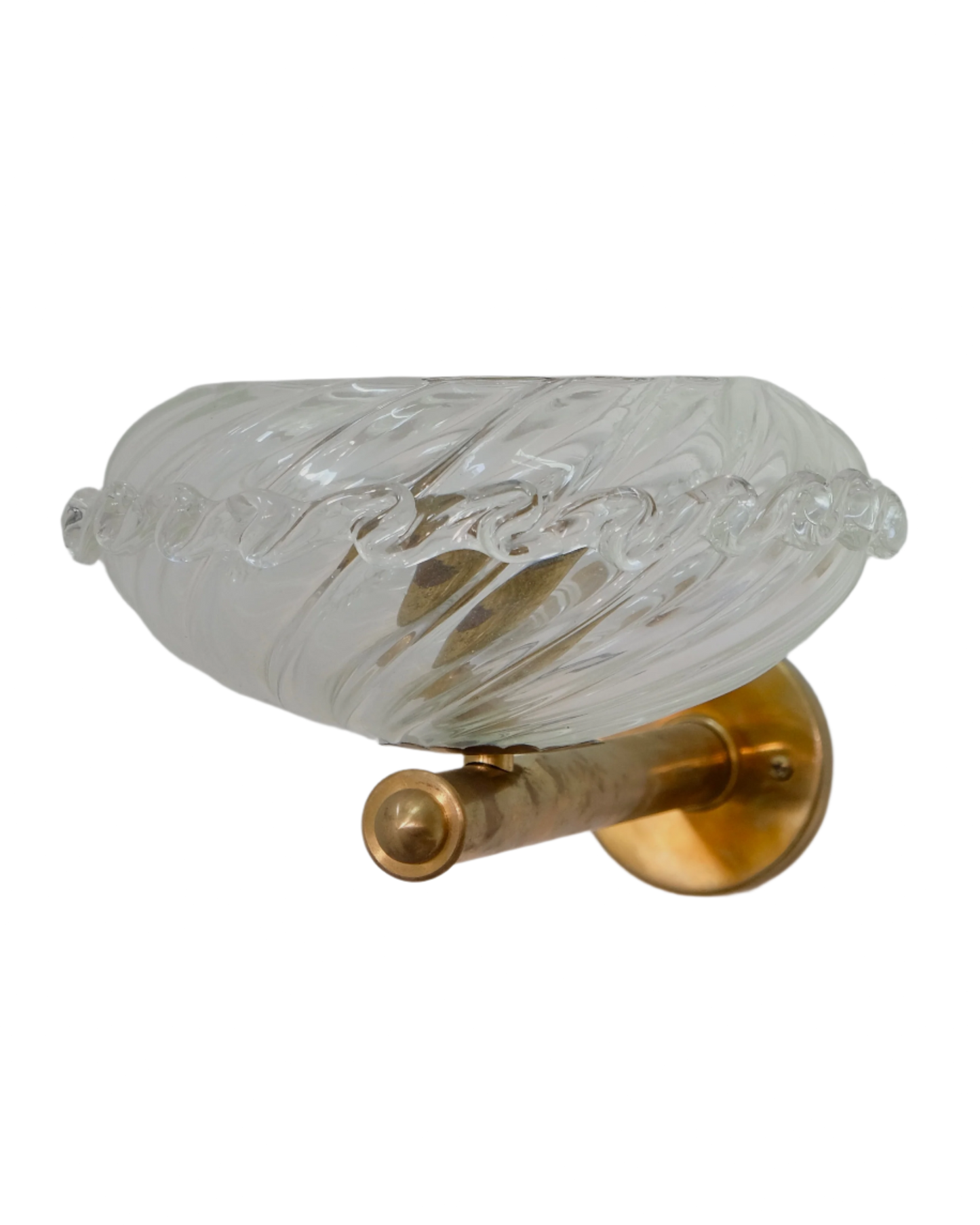 SWIRLED MURANO GLASS SCONCES