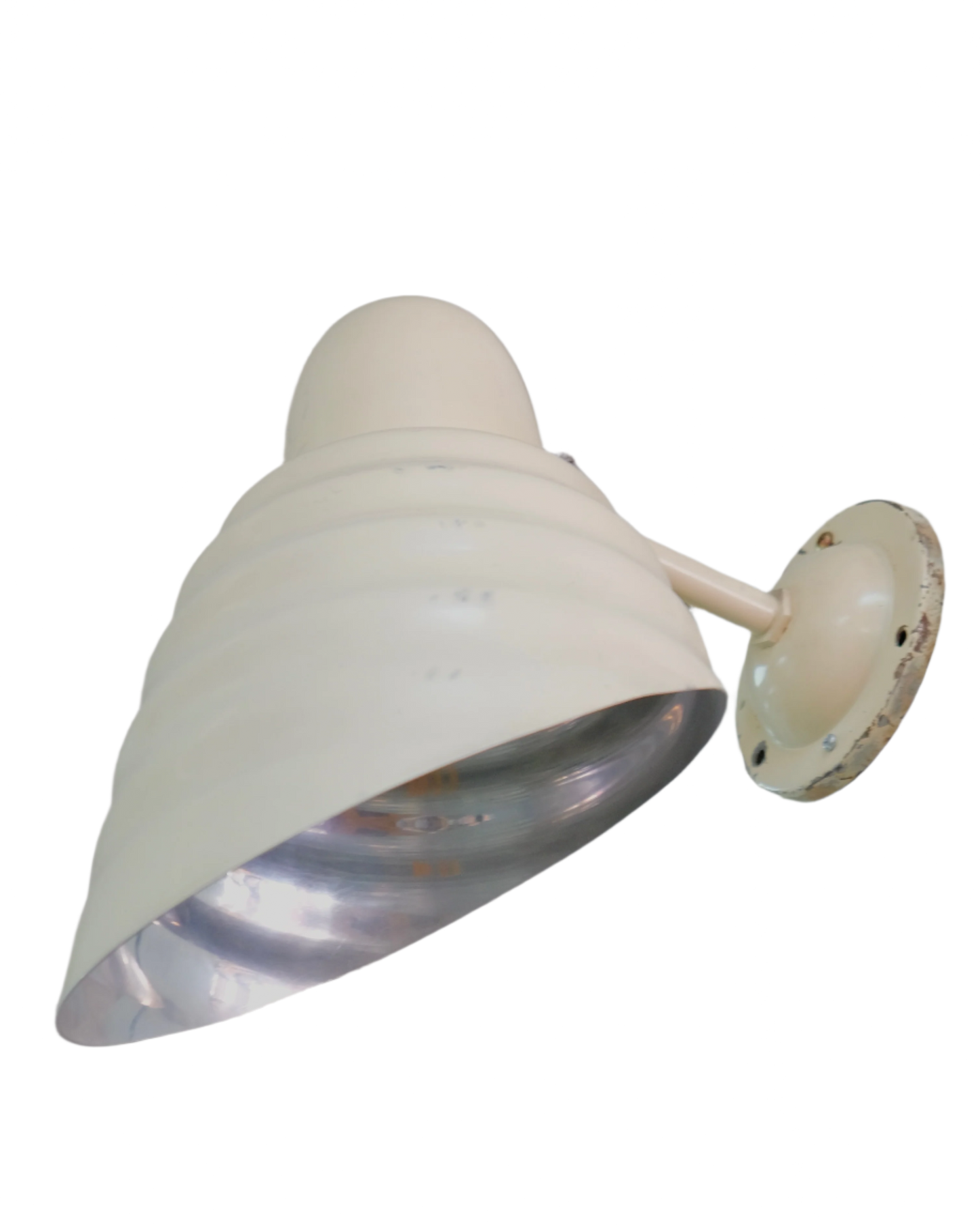 CHROME SHELL WALL LIGHTS