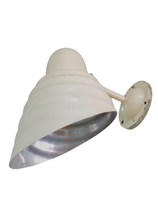 CHROME SHELL WALL LIGHTS